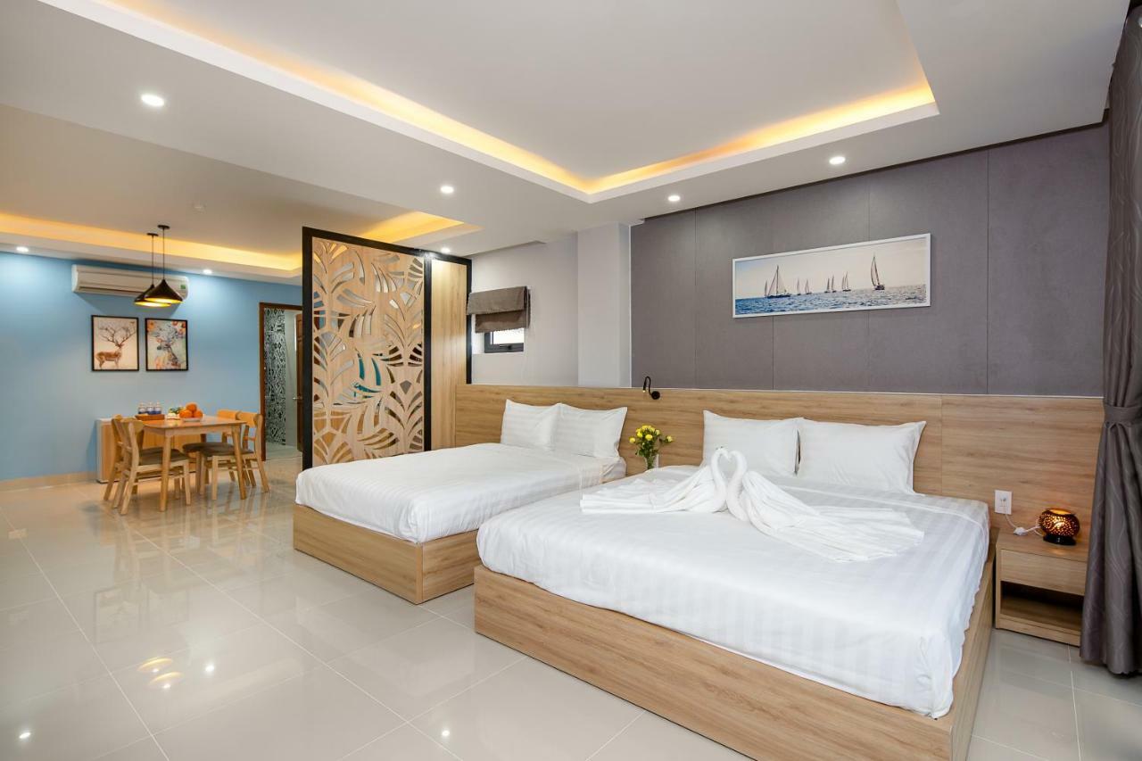 Happy House Apartment Da Nang Bagian luar foto