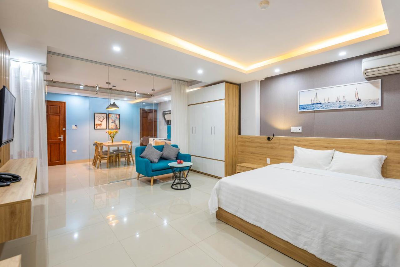 Happy House Apartment Da Nang Bagian luar foto